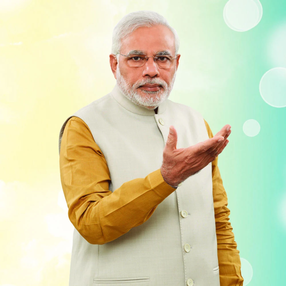 Prime Minister Shri Narendra Modi in PM Surya Ghar campaign material